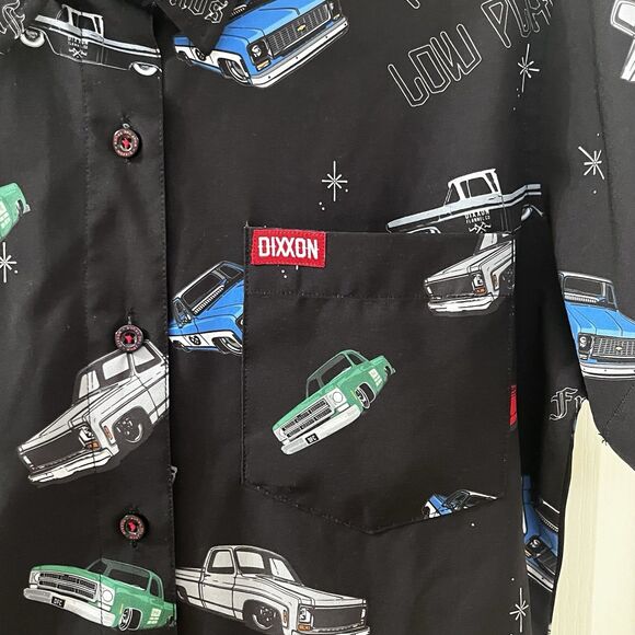 Dixxon Flannel Company What the Truck!? D-Lite Button Up Shirt Women's Small - Picture 4 of 13